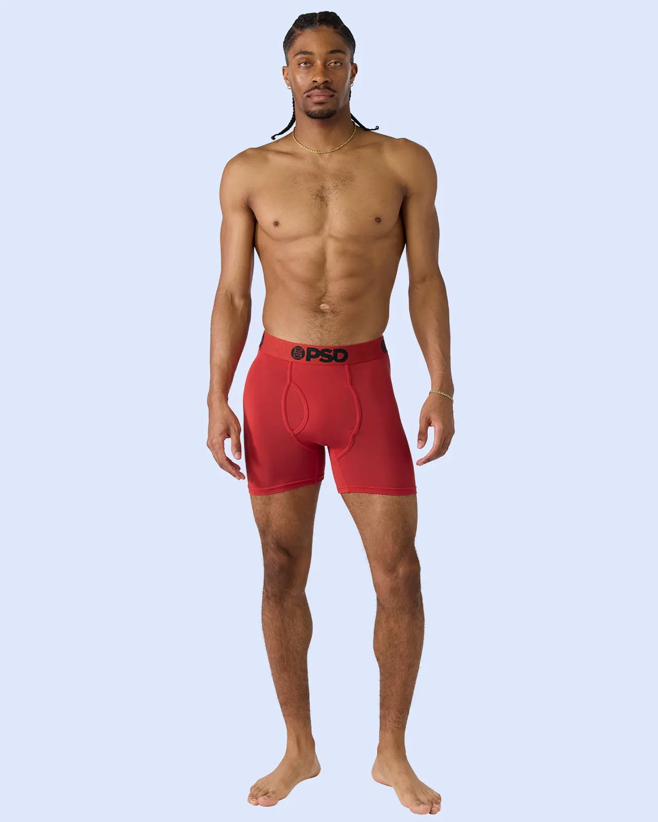 Luxe Modal - Metallic Red - Image 2