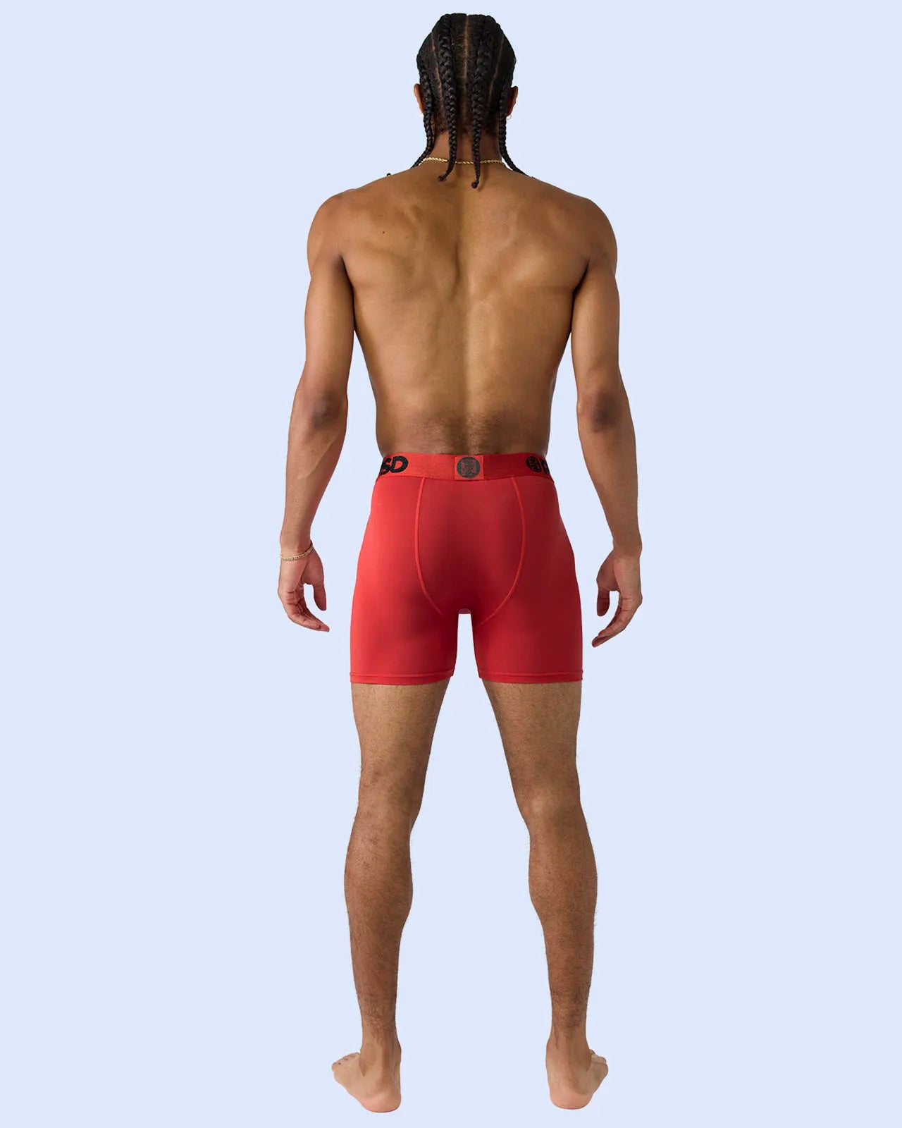 Luxe Modal - Metallic Red - Image 3