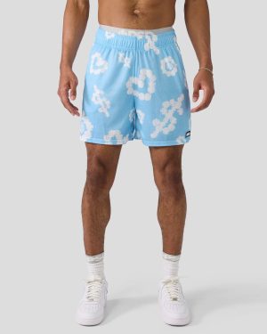 Cloud Drops Blue Active Short