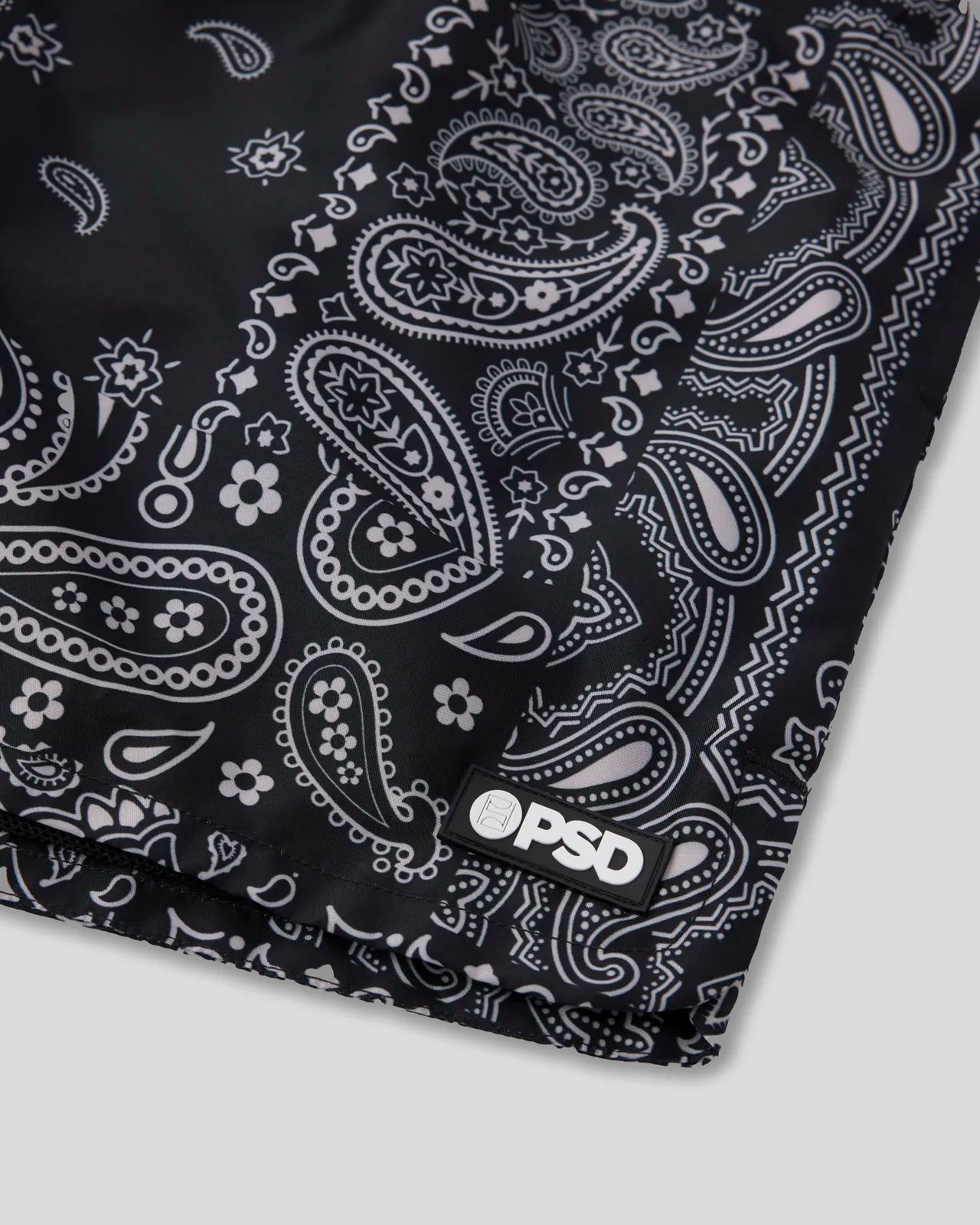 Khaki Paisley Essential Short - Image 5