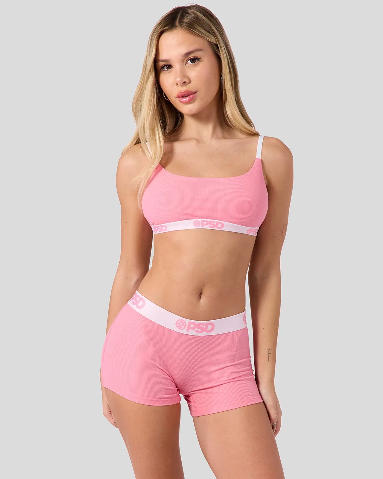 Ribbed - Baby Pink - Image 2