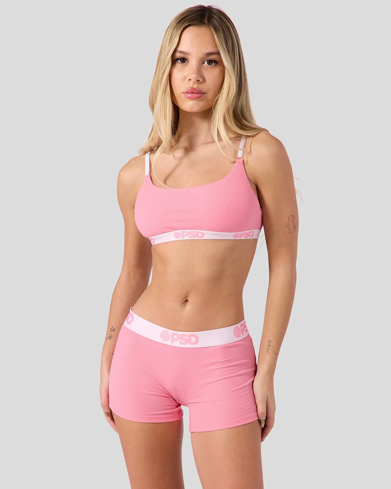 Ribbed - Baby Pink - Image 2