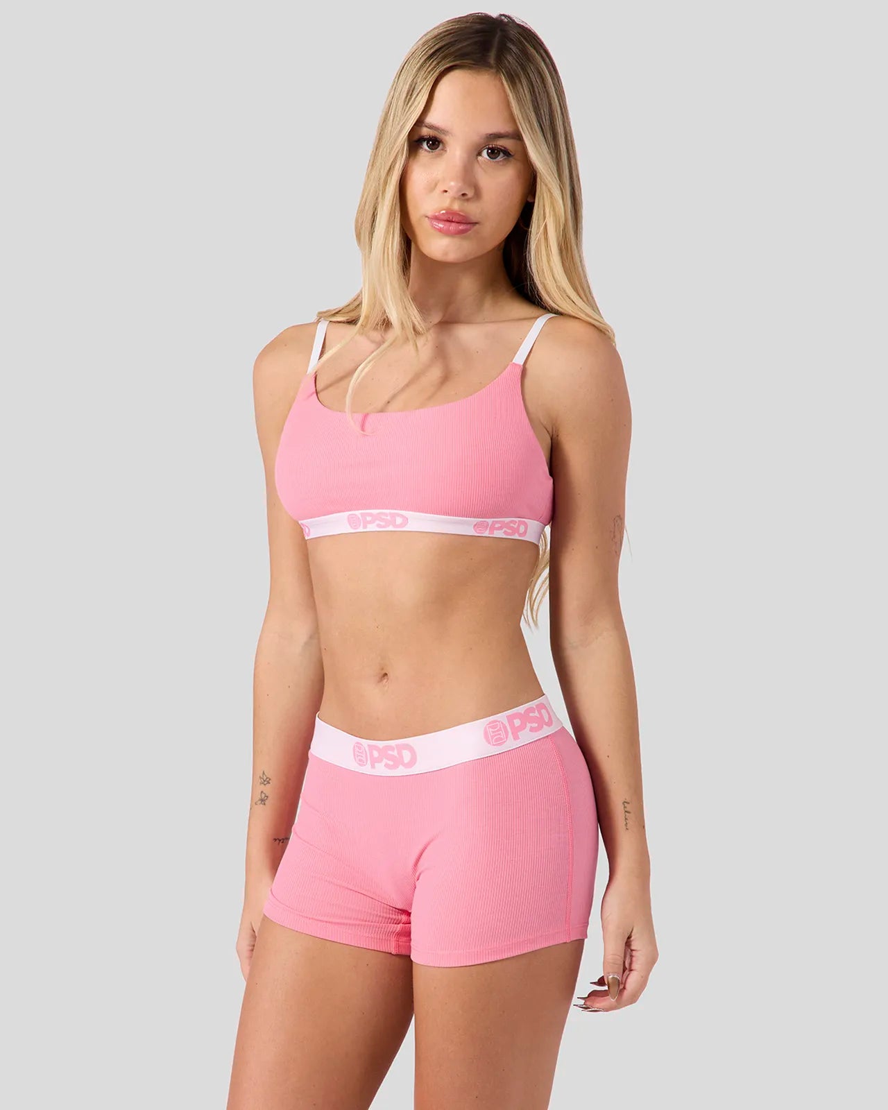 Ribbed - Baby Pink - Image 3