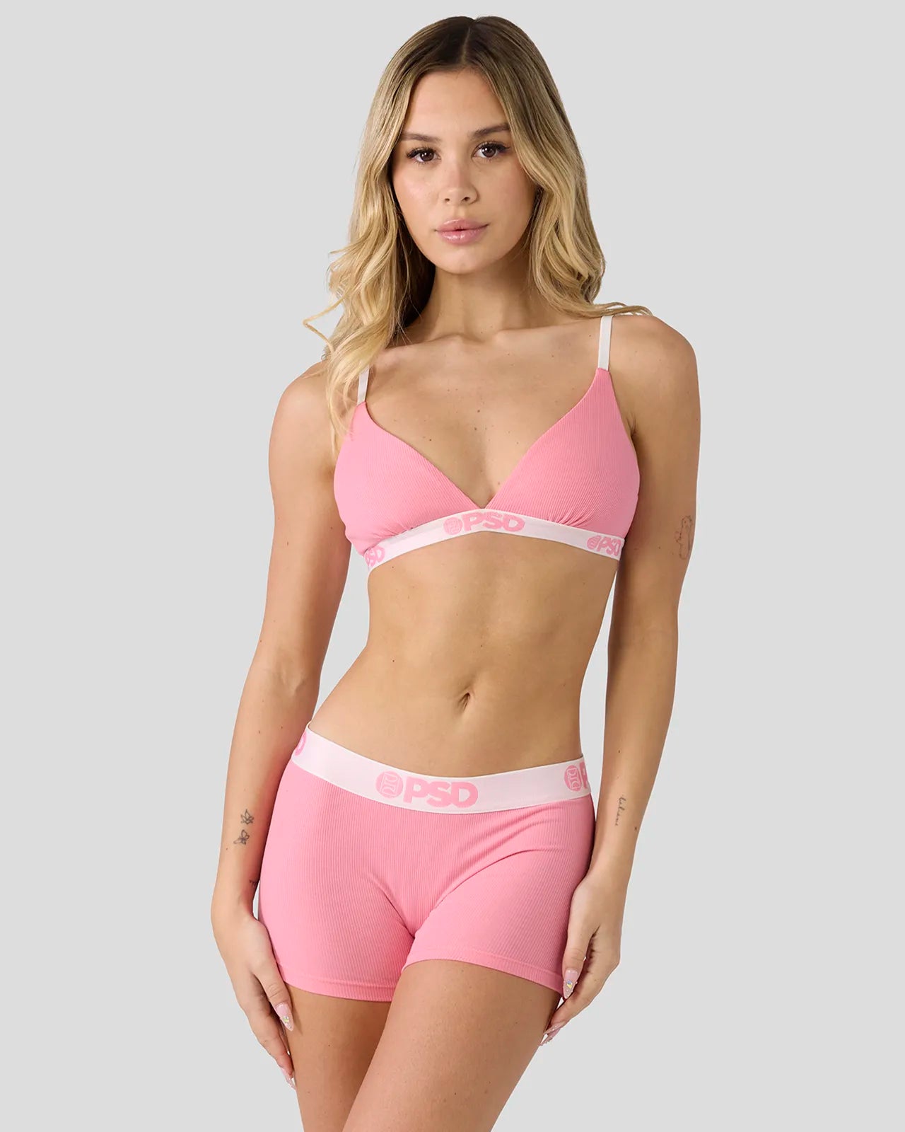 Ribbed - Baby Pink - Image 2