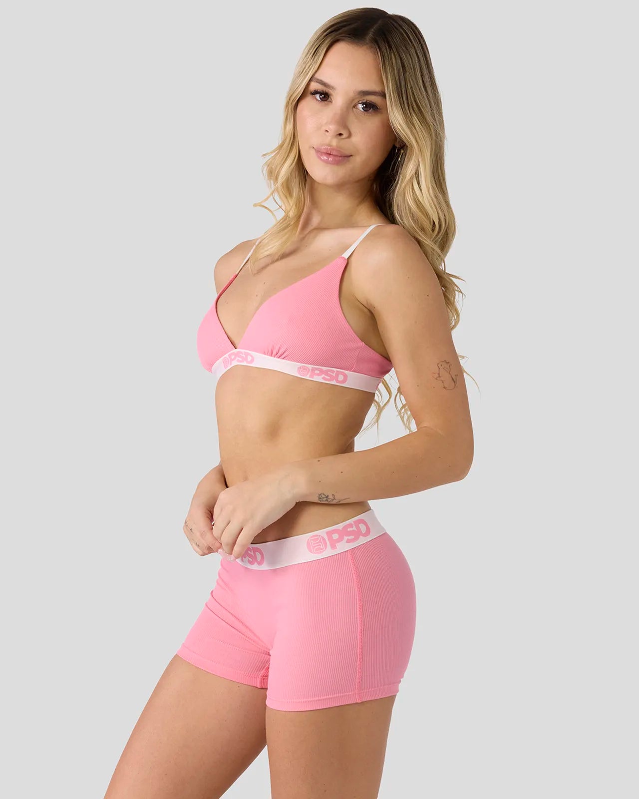 Ribbed - Baby Pink - Image 3