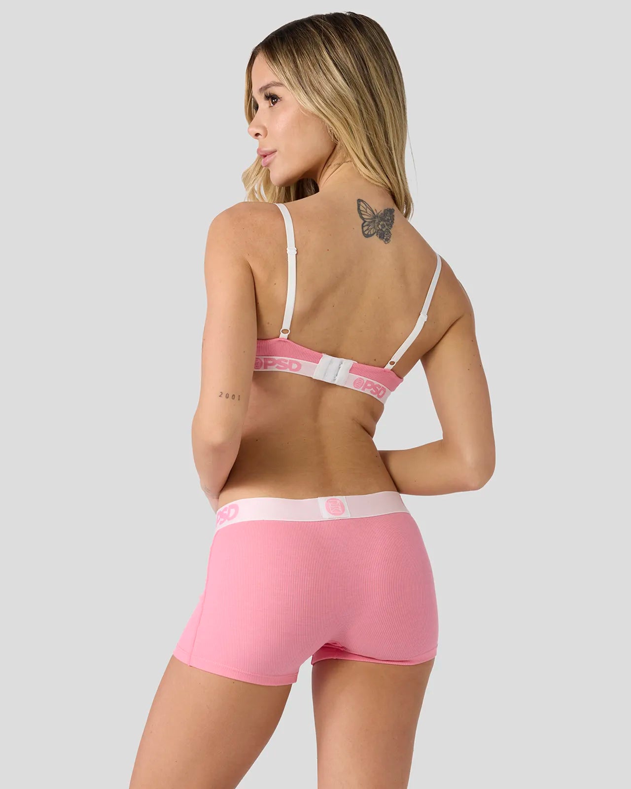 Ribbed - Baby Pink - Image 4