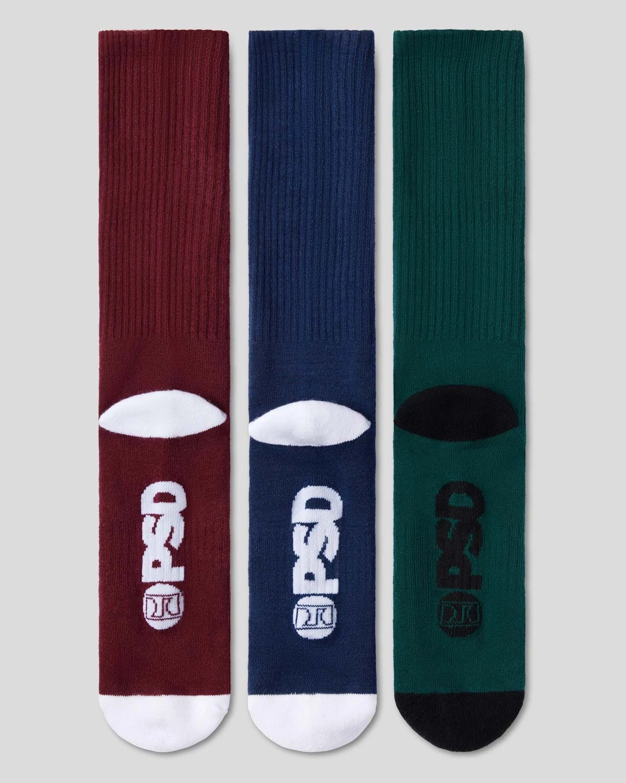 3 Pack - Logo Crew - Dark Tones - Image 4
