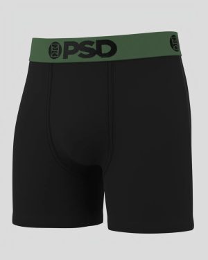 Solids - Black Green